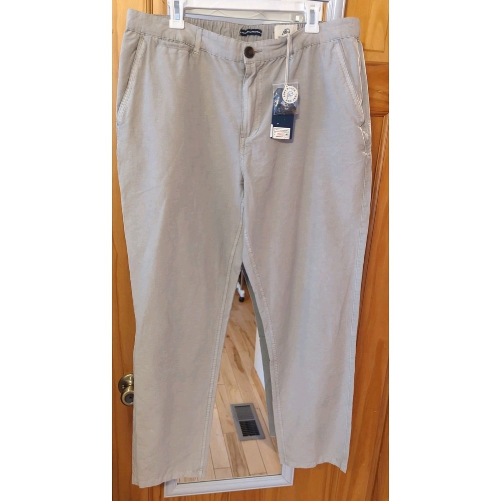 Surfside Supply Cole EZ Waist Pants High Rise Grey MSRP‎ $128 NWT